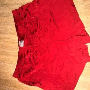 J. Crew Red Athletic Shorts